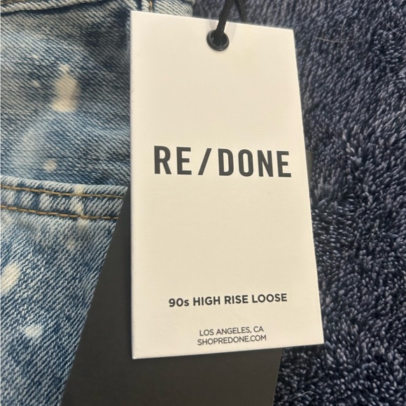 NWT Re/Done 90’s Women’s Size 29 Hirise Jeans Shorts - Picture 10 of 10